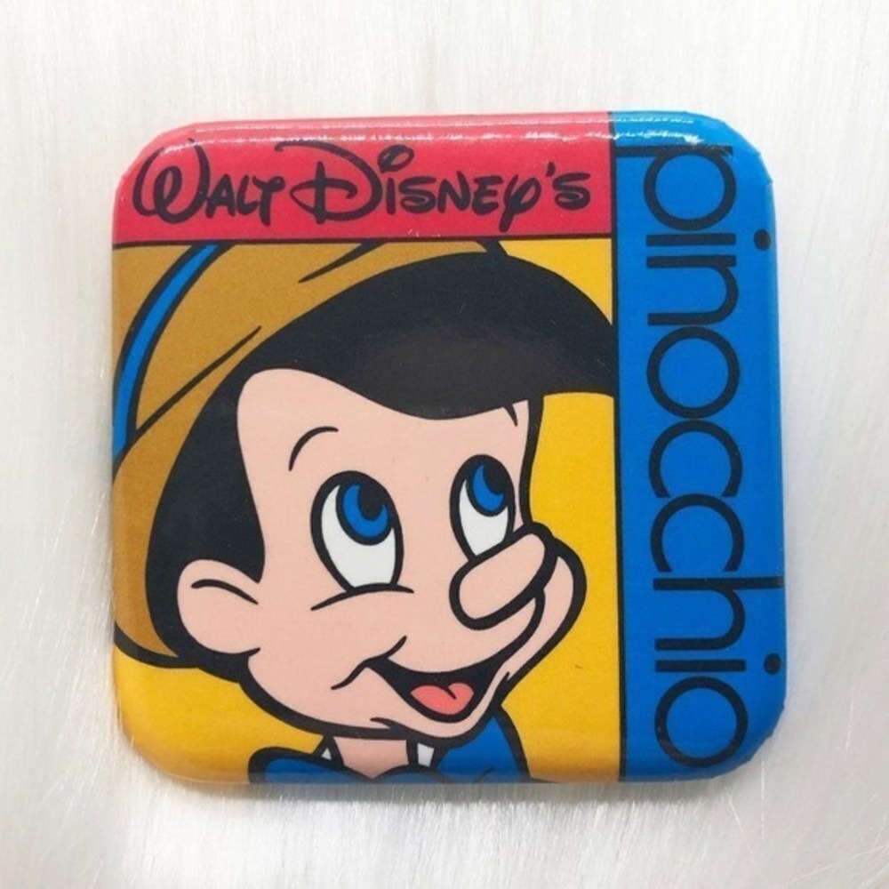 🔮 5/$25 Disney Pinocchio Square Pin